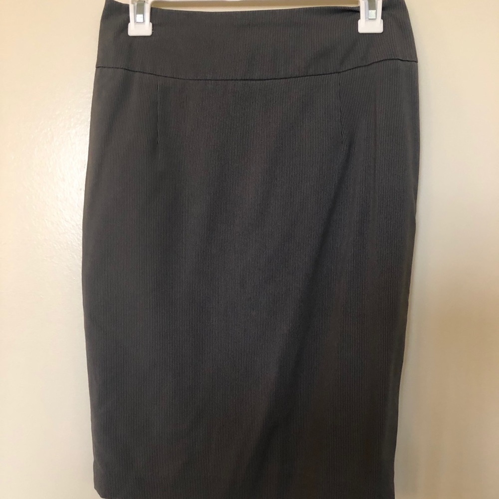 Target Mossimo Grey Pencil Skirt